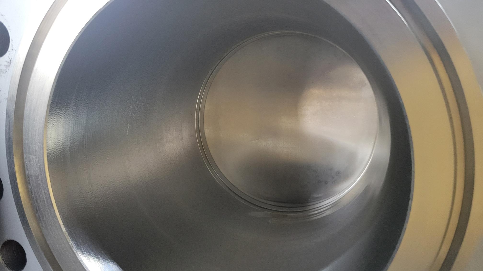 EPI Inconel 625 valve bore close-up showing smooth machined finish